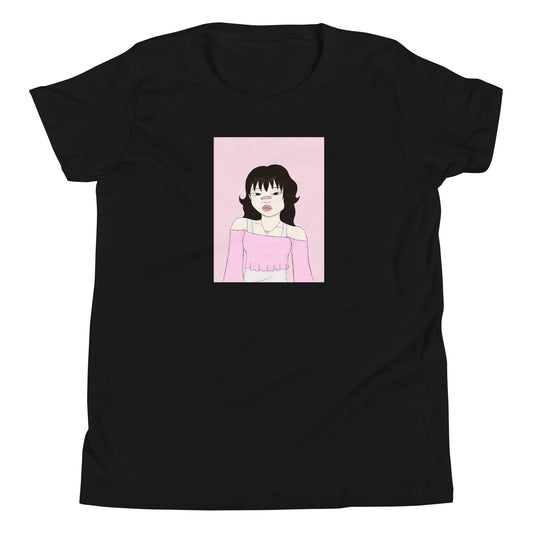 Kawaii Girl Youth Short Sleeve T-Shirt